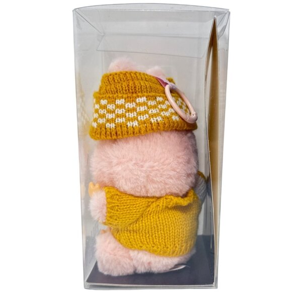 Pop Mart Labubu Clothing – Yellow Cardigan & Yellow Beanie Outfit - Picture 4 of 4